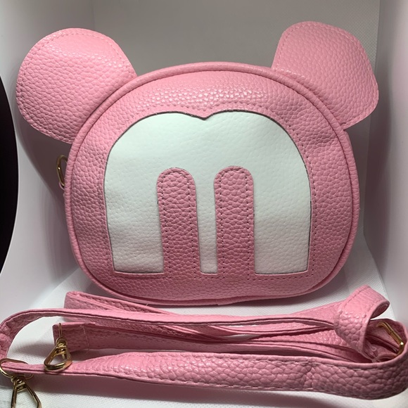 ✨NEW✨ Mickey Ears PU Leather Mini bag - Picture 1 of 8